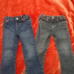 Stylish Kids Denim Jeans - Blue and Gray